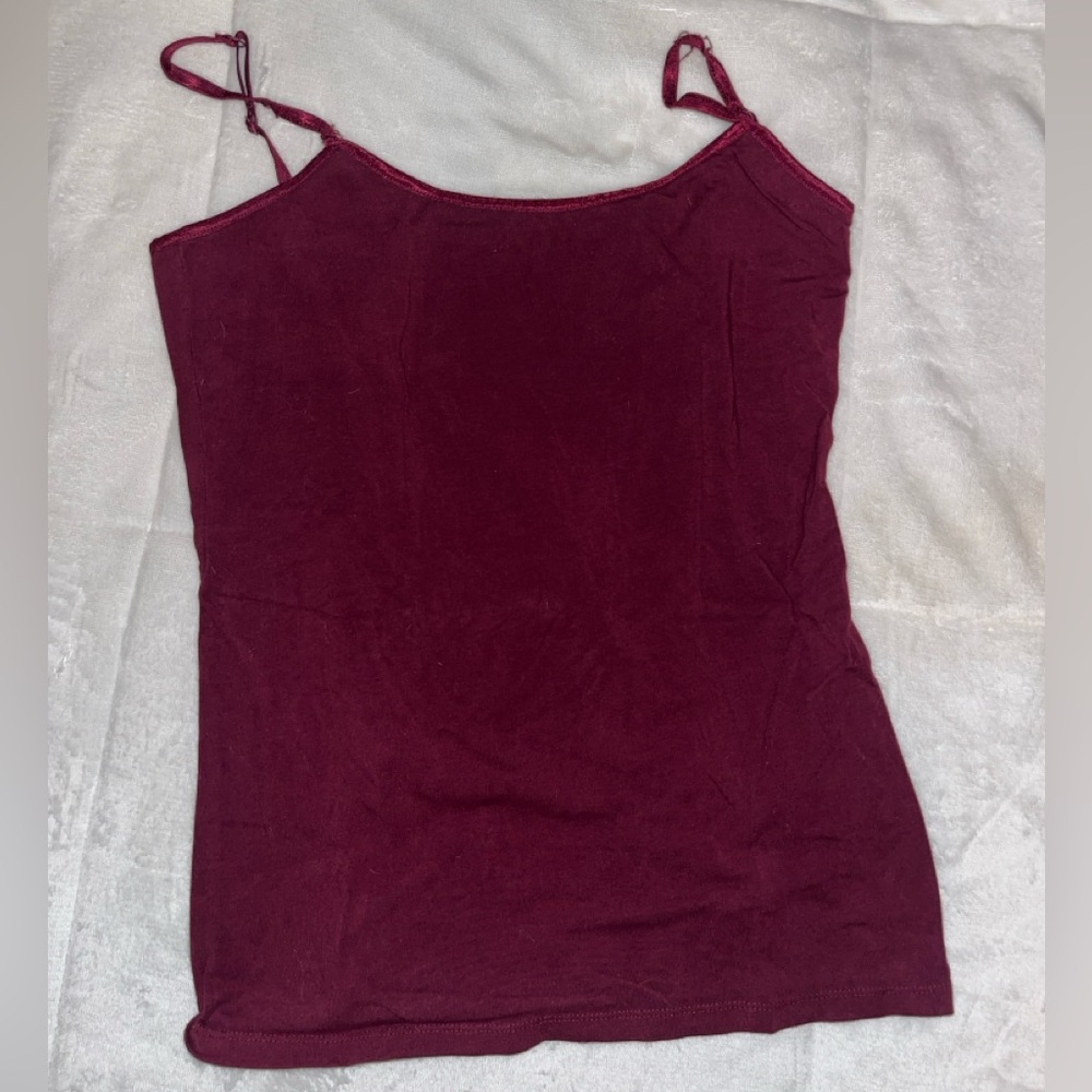 Maroon Cami